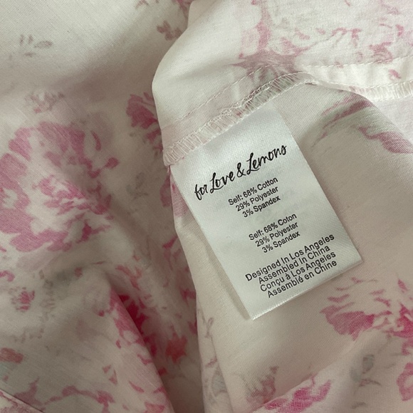 For Love & Lemons Saratoga Floral Blouse - Picture 9 of 9